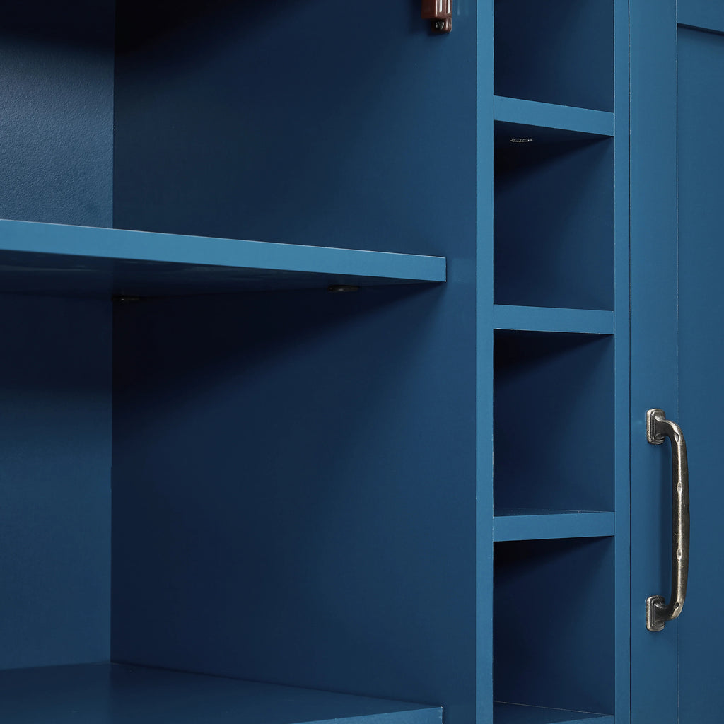 FWC21180 47" Wine Cabinet-Blue