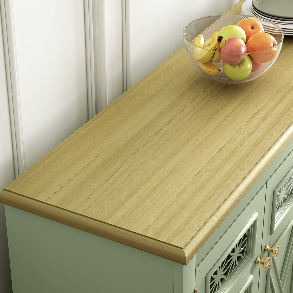 FCB24140 57.4" Buffet Sideboard Cabinet-Green