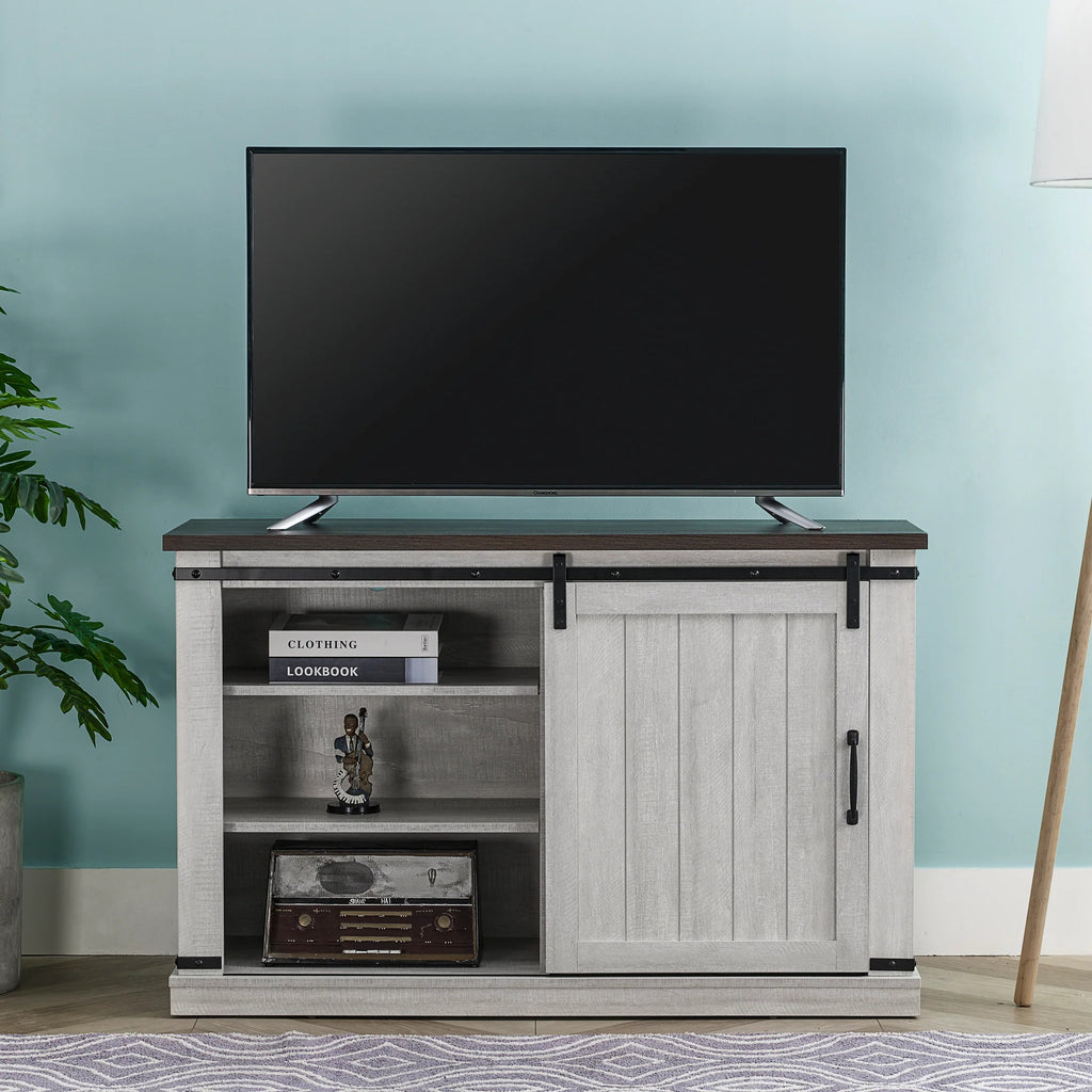 FTS20821 47" TV Stand-Offwhite