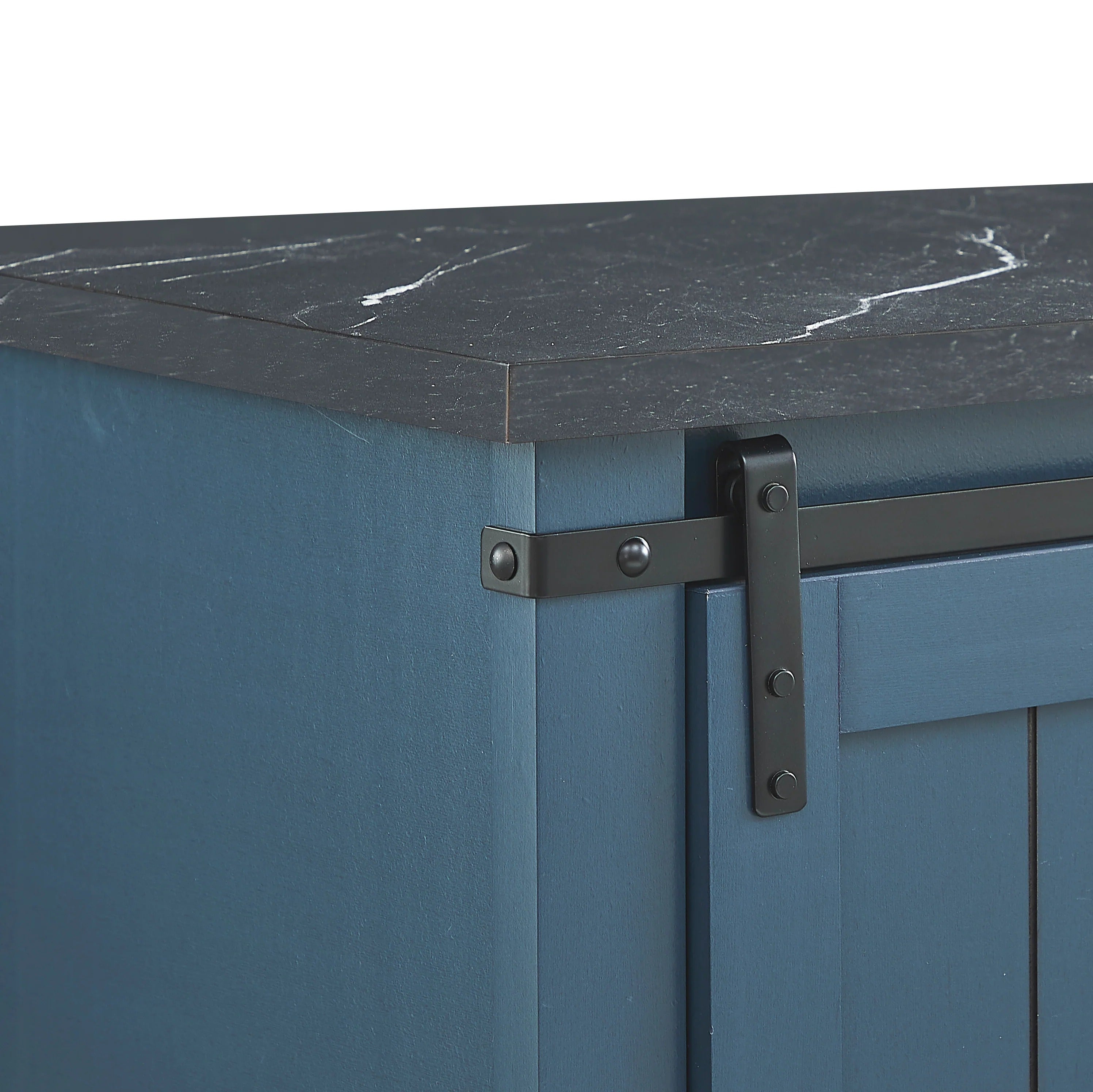 FWC21132 47" Wine Cabinet-Blue