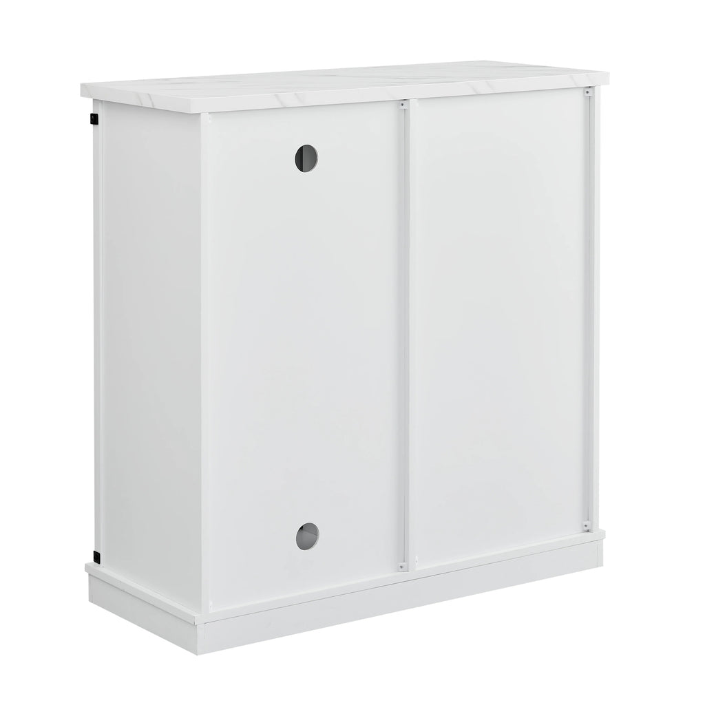 FWC21191 37" Wine Cabinet-White