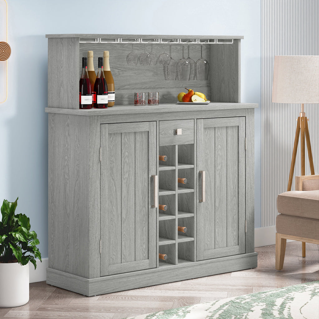 FWC21179 47" Wine Cabinet-Grey