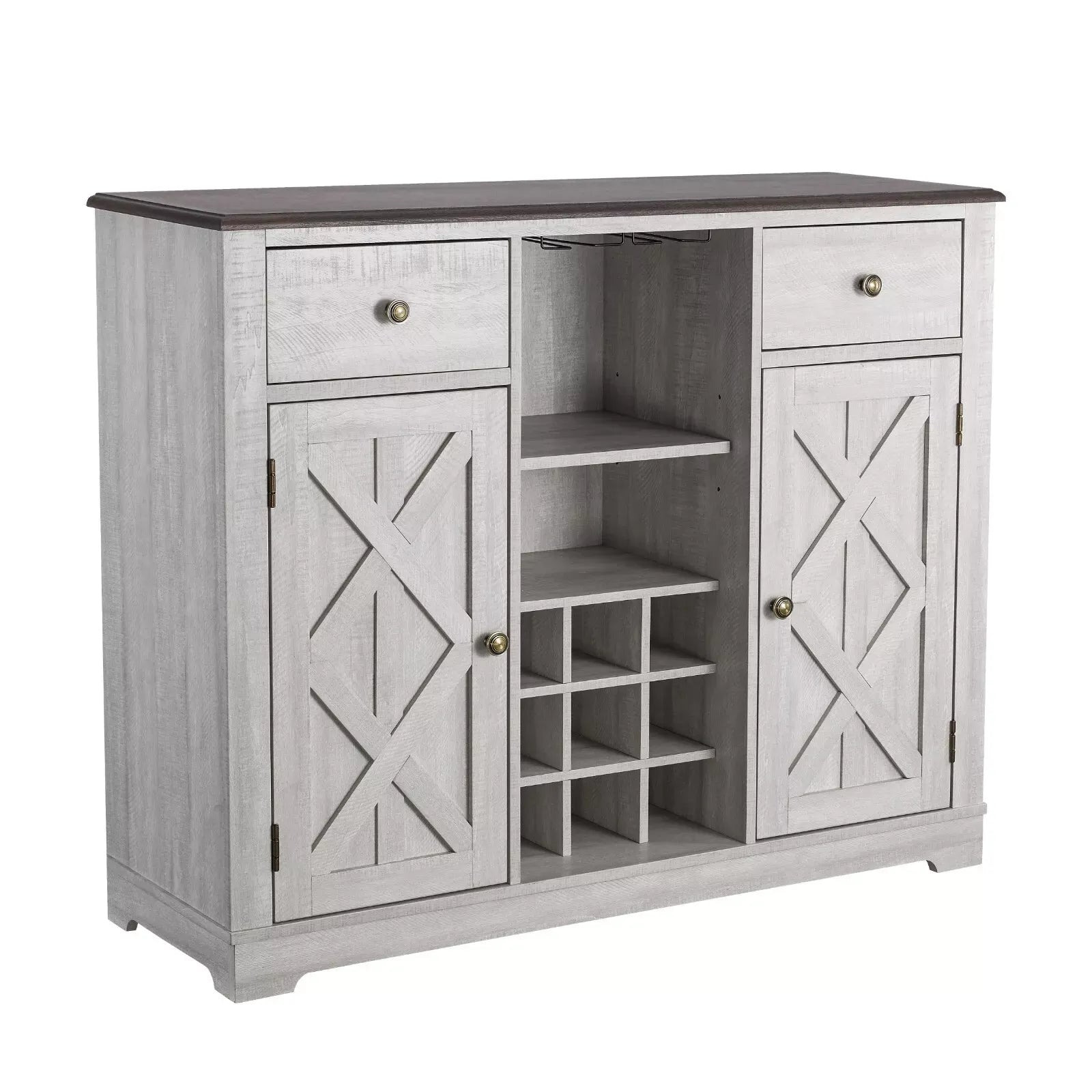 FWC20103 47" Wine Cabinet-Offwhite