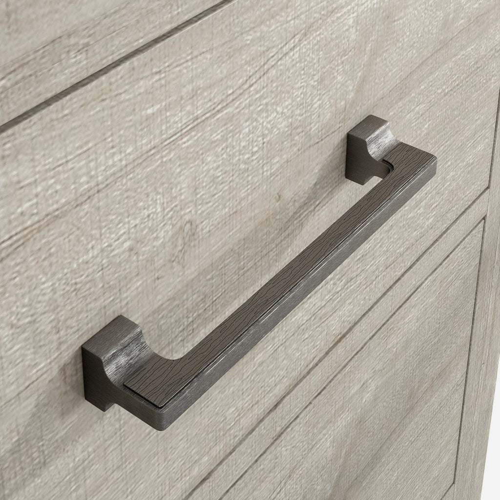 FDR22225 52" Bedroom Dresser with 6 Drawers-Beige