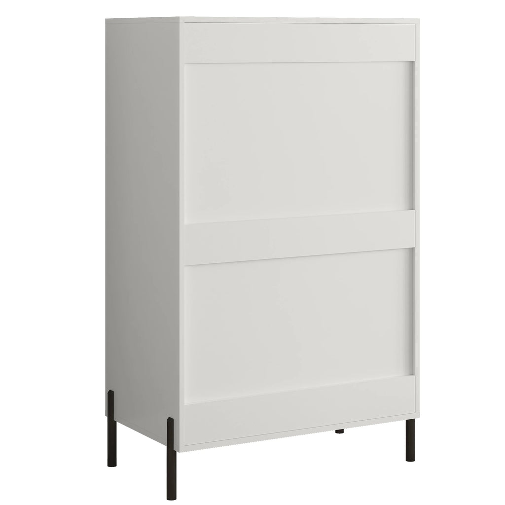 FCH23152 30" Bedroom Chest with 5 Drawers-Offwhite