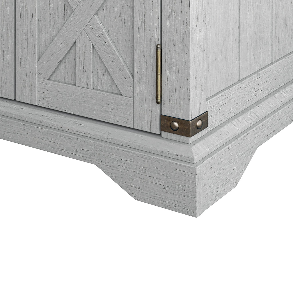 FST23901 24" Side Table-Grey