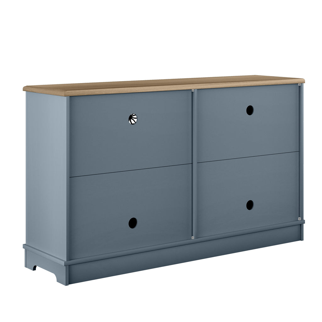 FCB24142 57.4" Buffet Sideboard Cabinet-Blue