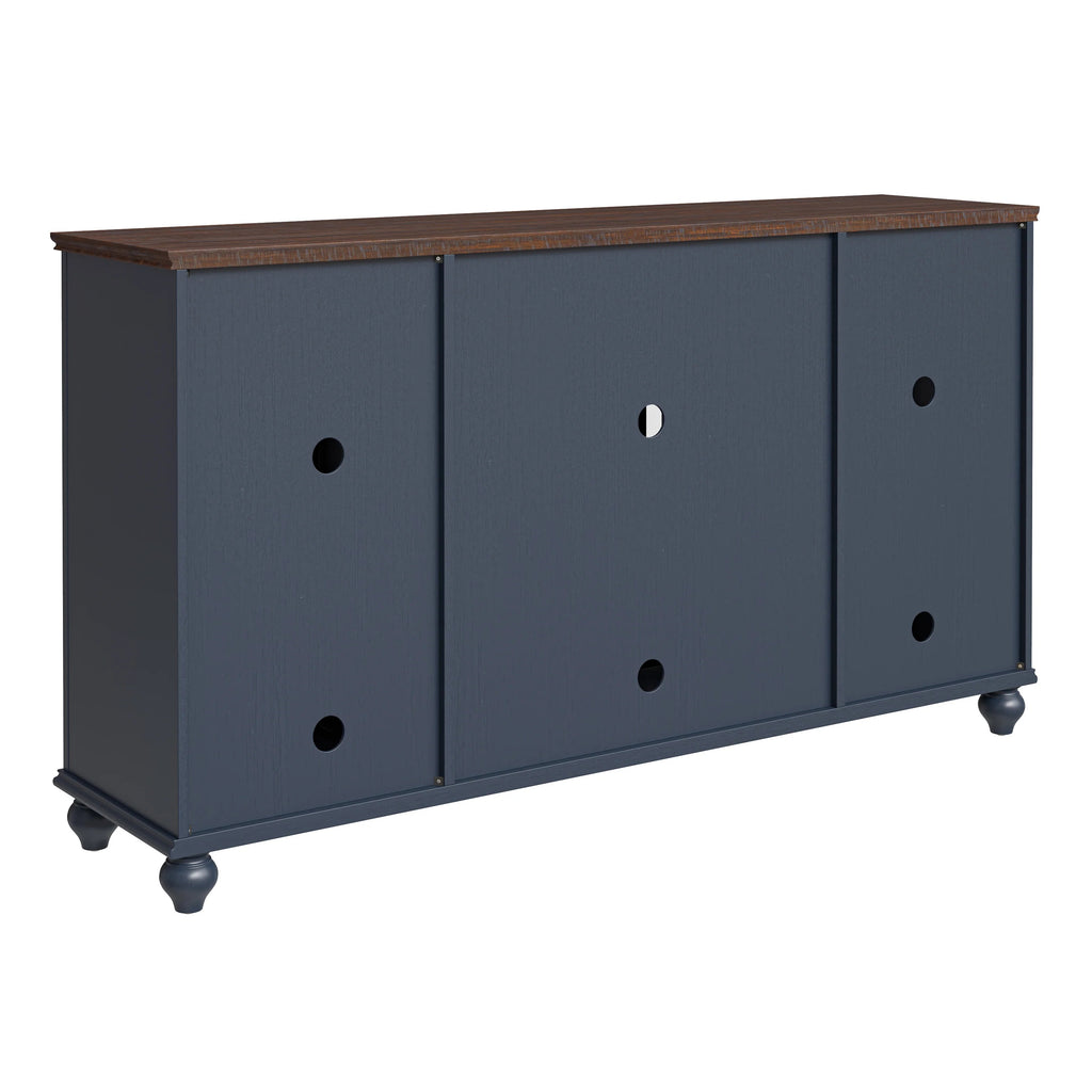 FCB22449 63" Buffet Sideboard Cabinet-Blue