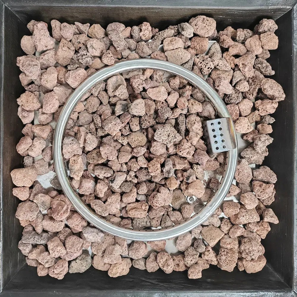 LFT24001 32" Smokeless Propane Gas Fireplace for Outdoor Heating-Black