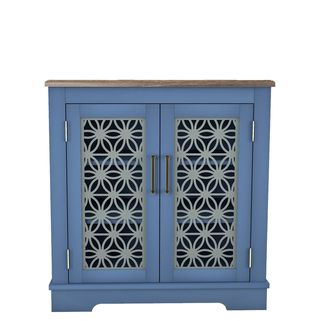 FCB22131 31" Buffet Sideboard Cabinet-Blue