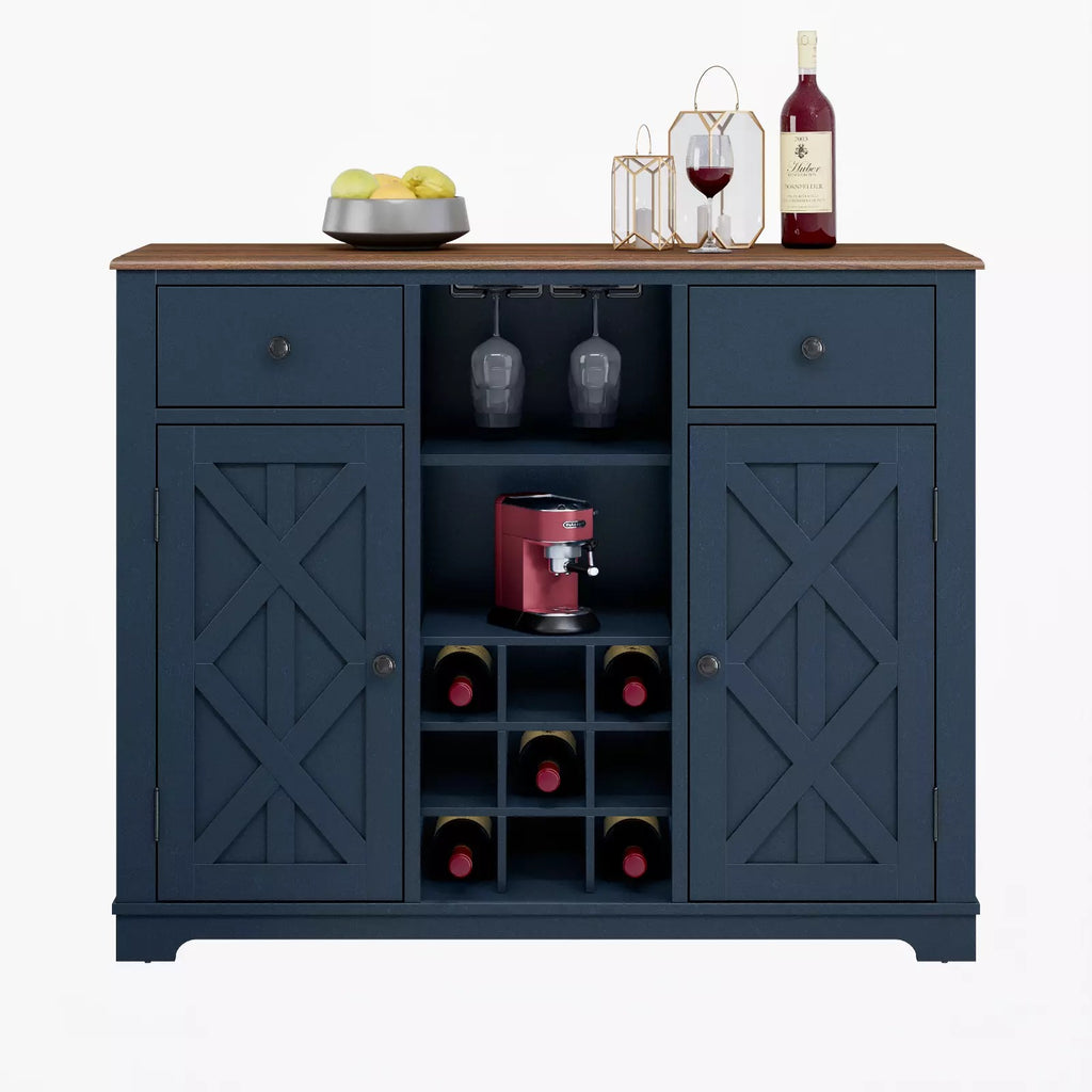 FWC20121 47" Wine Cabinet-Navy
