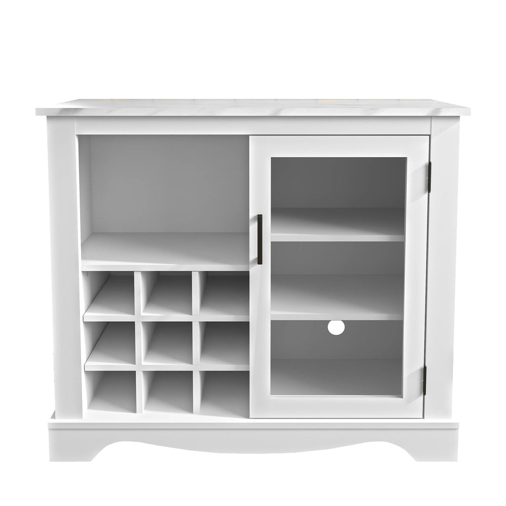FWC21161 39" Wine Cabinet-White