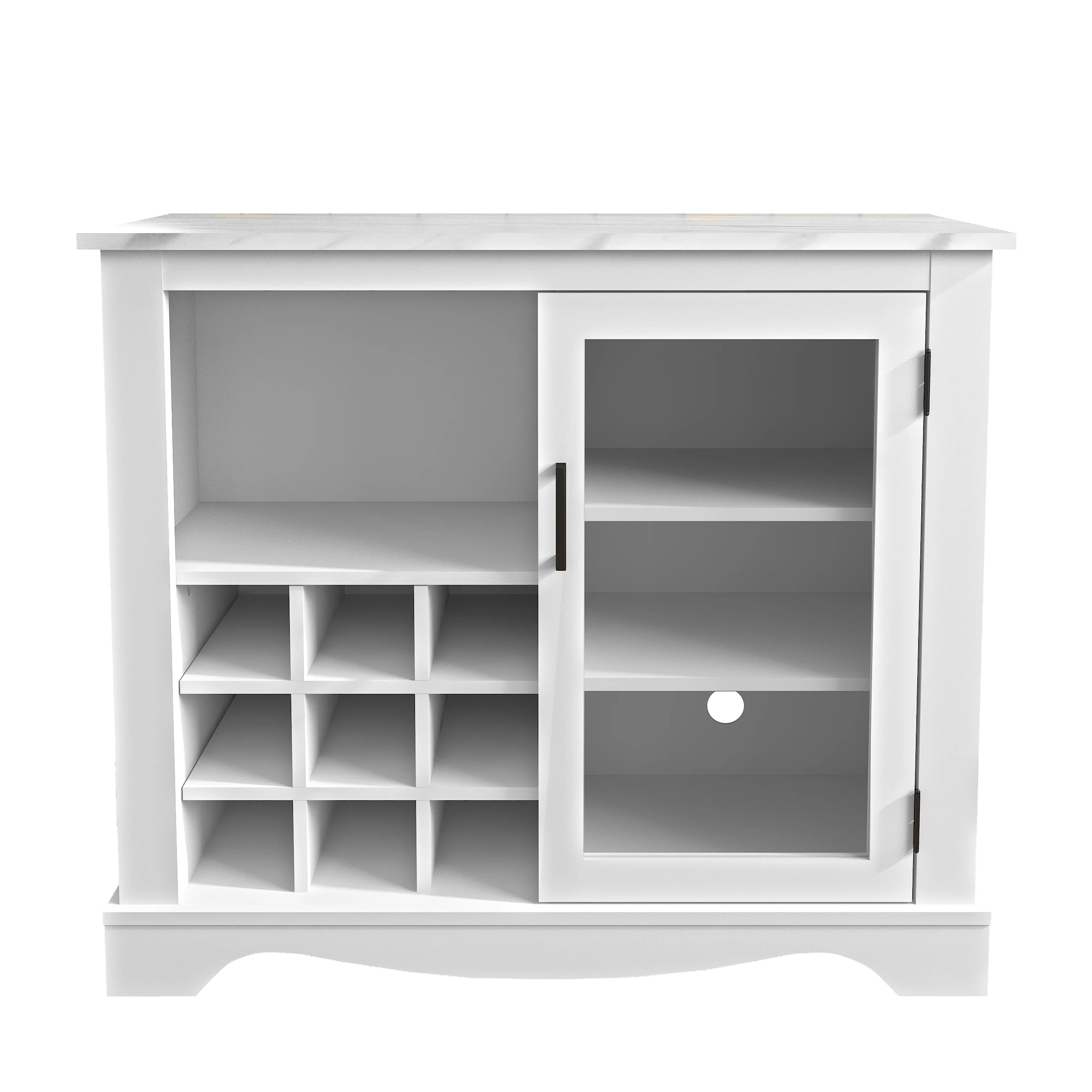 FWC21161 39" Wine Cabinet-White