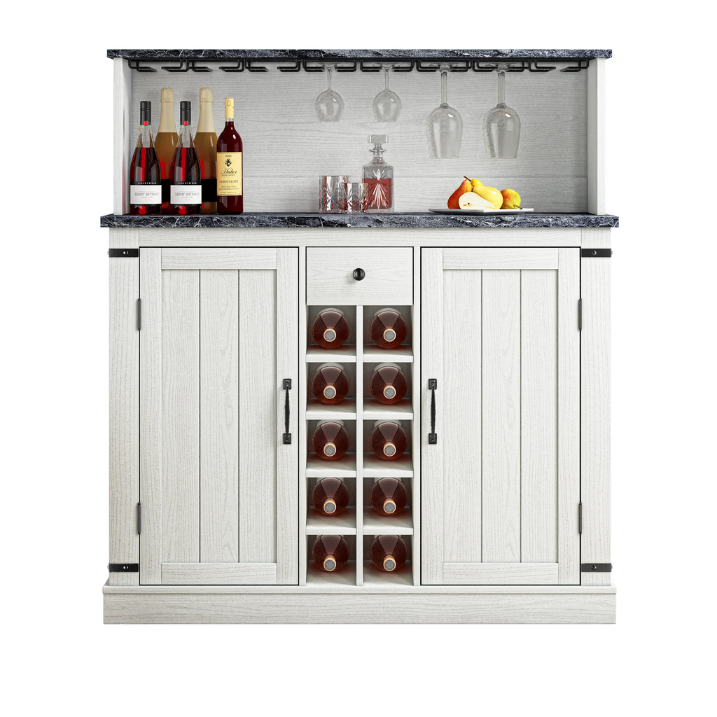 FWC21178 47" Wine Cabinet-White