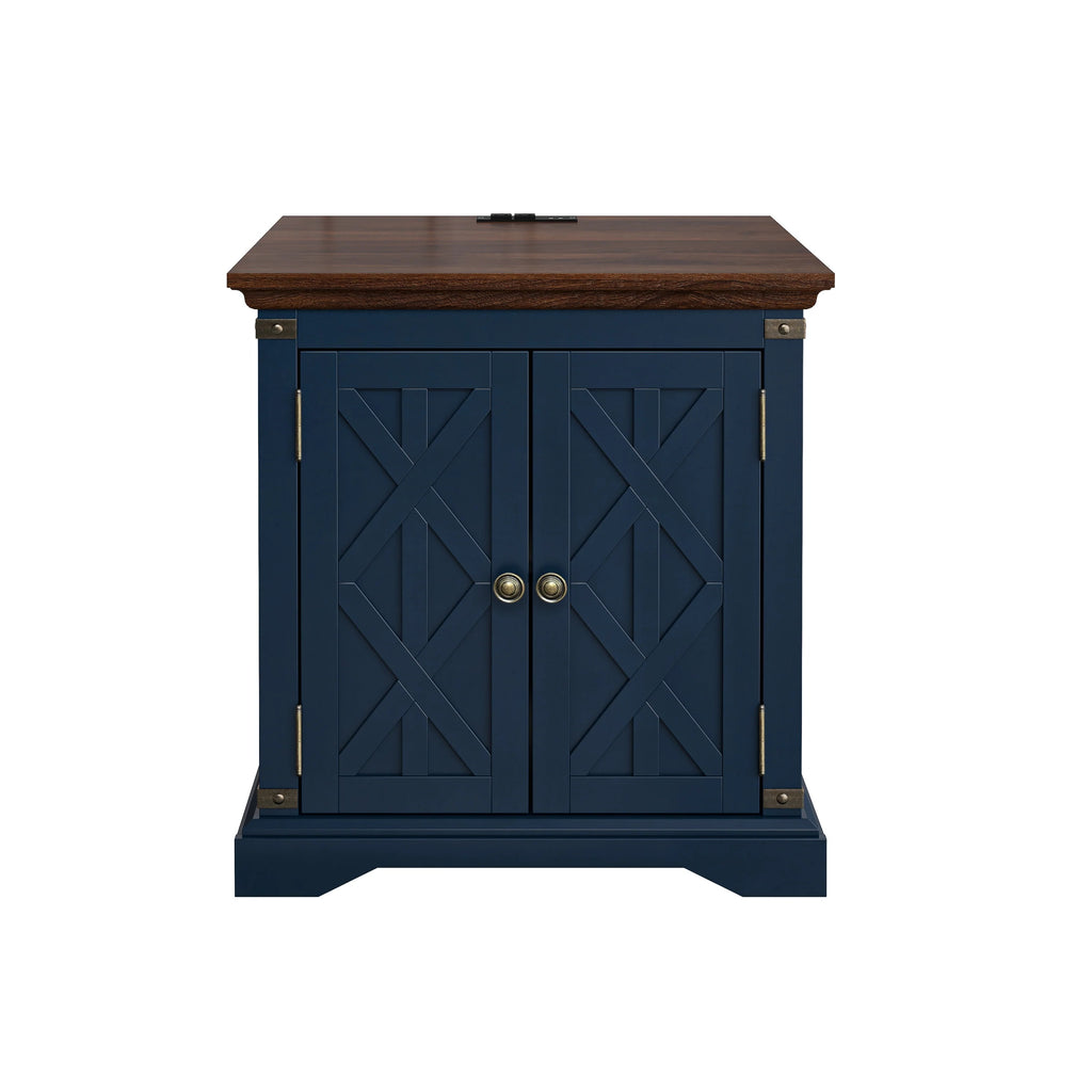FST23902 24" Side Table-Navy