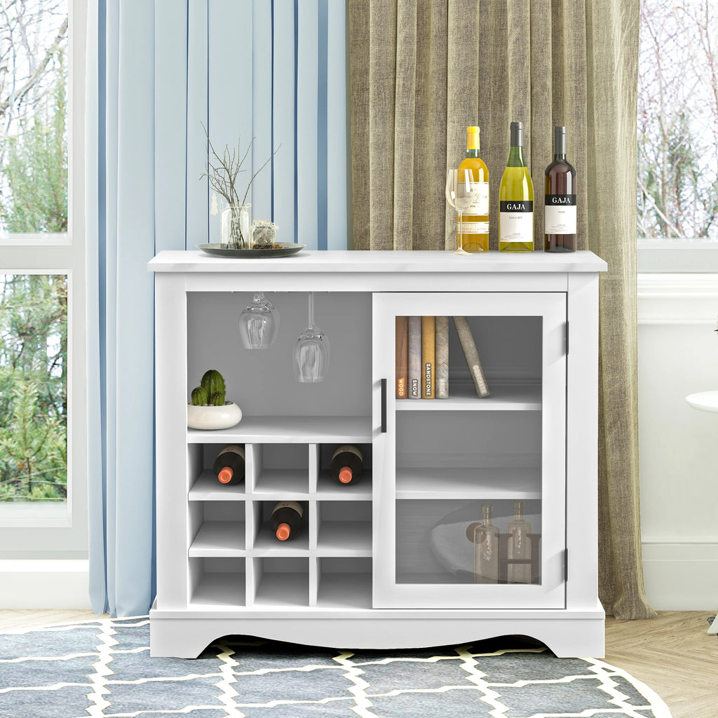 FWC21161 39" Wine Cabinet-White