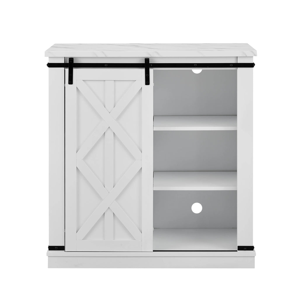 FWC21191 37" Wine Cabinet-White
