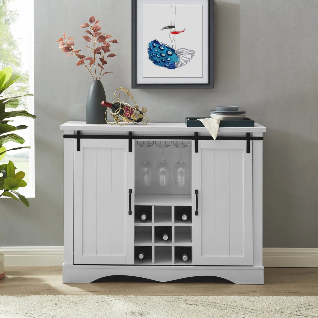 FWC21133 47" Wine Cabinet-White