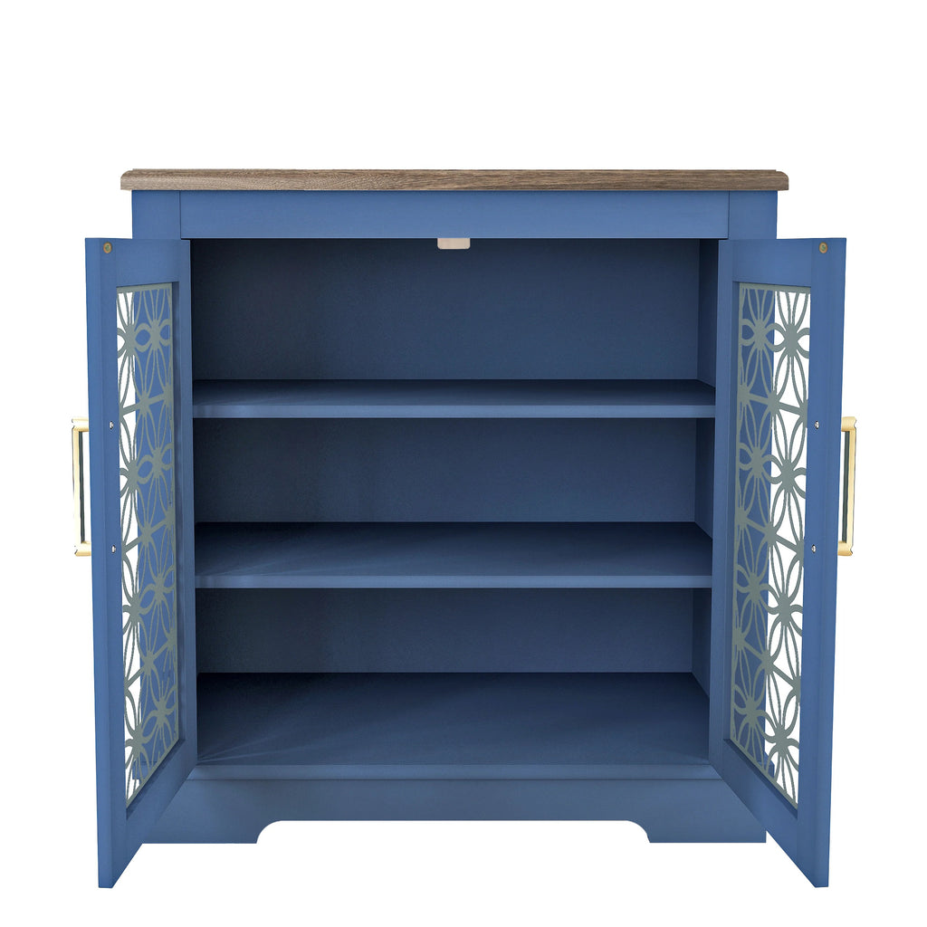 FCB22131 31" Buffet Sideboard Cabinet-Blue