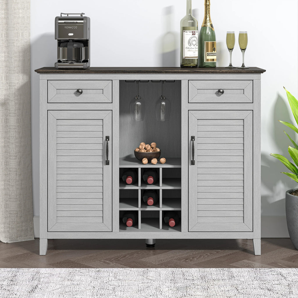 FWC23350 47.5" Wine Cabinet-Grey
