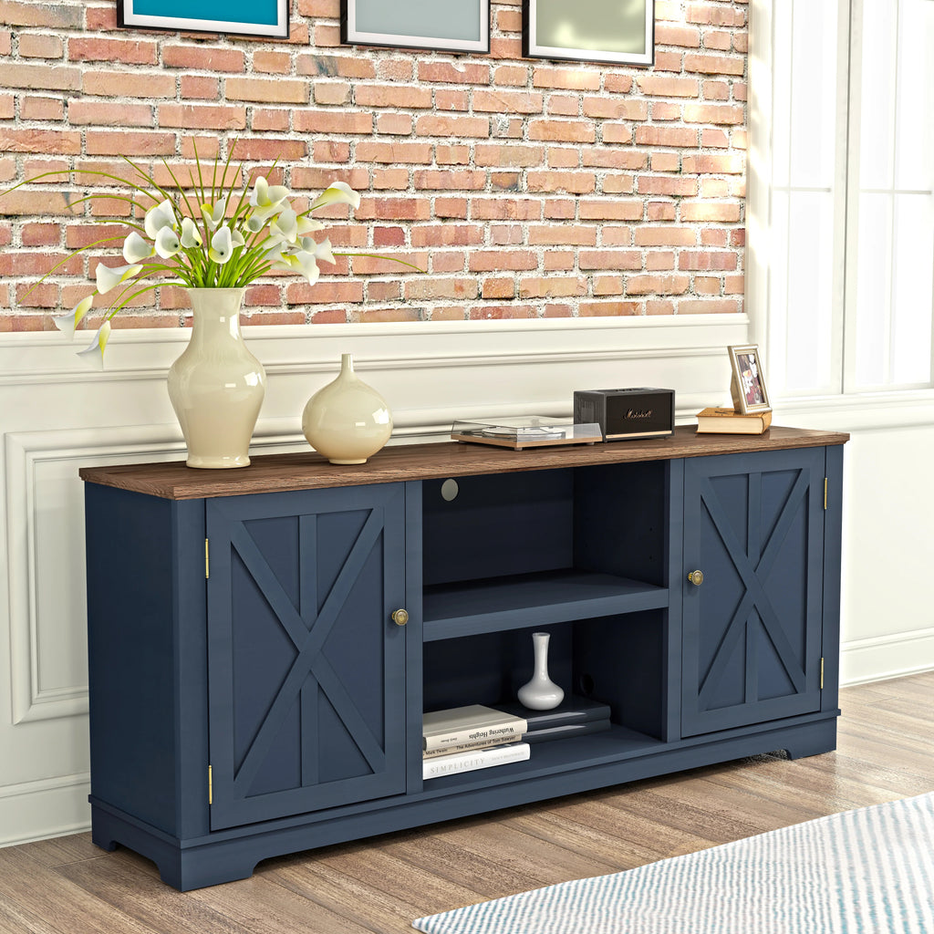 FTS22318 70" TV Stand-Navy