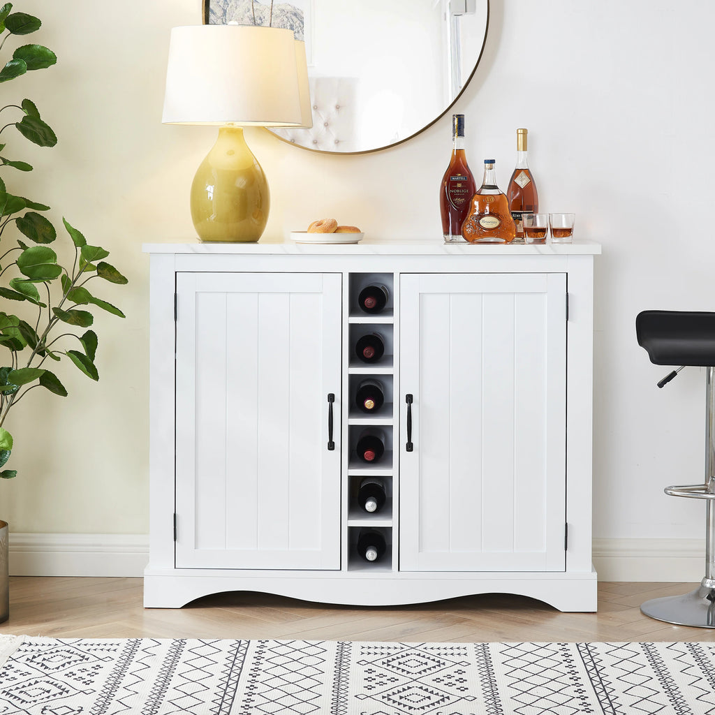FWC21181 47" Wine Cabinet-White