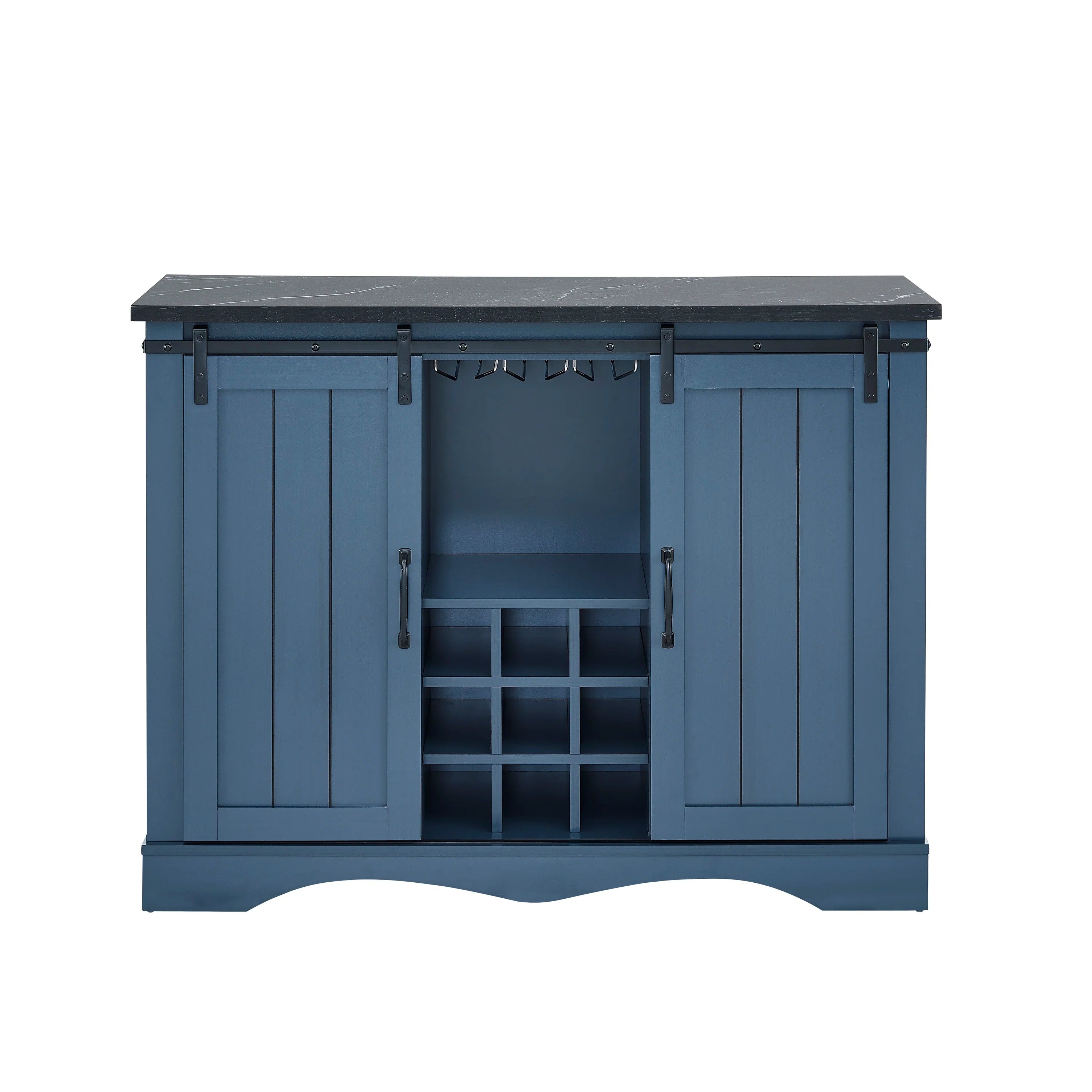 FWC21132 47" Wine Cabinet-Blue