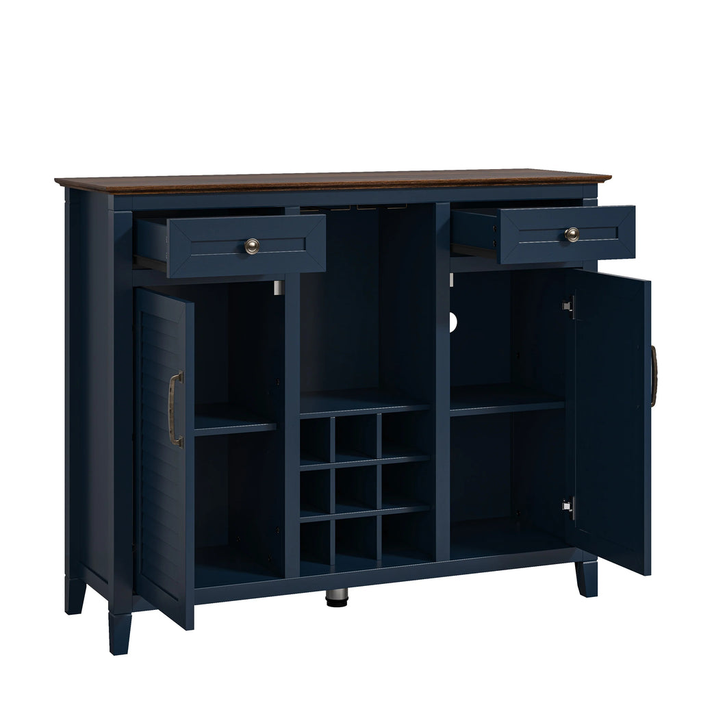 FWC23351 47.5" Wine Cabinet-Navy