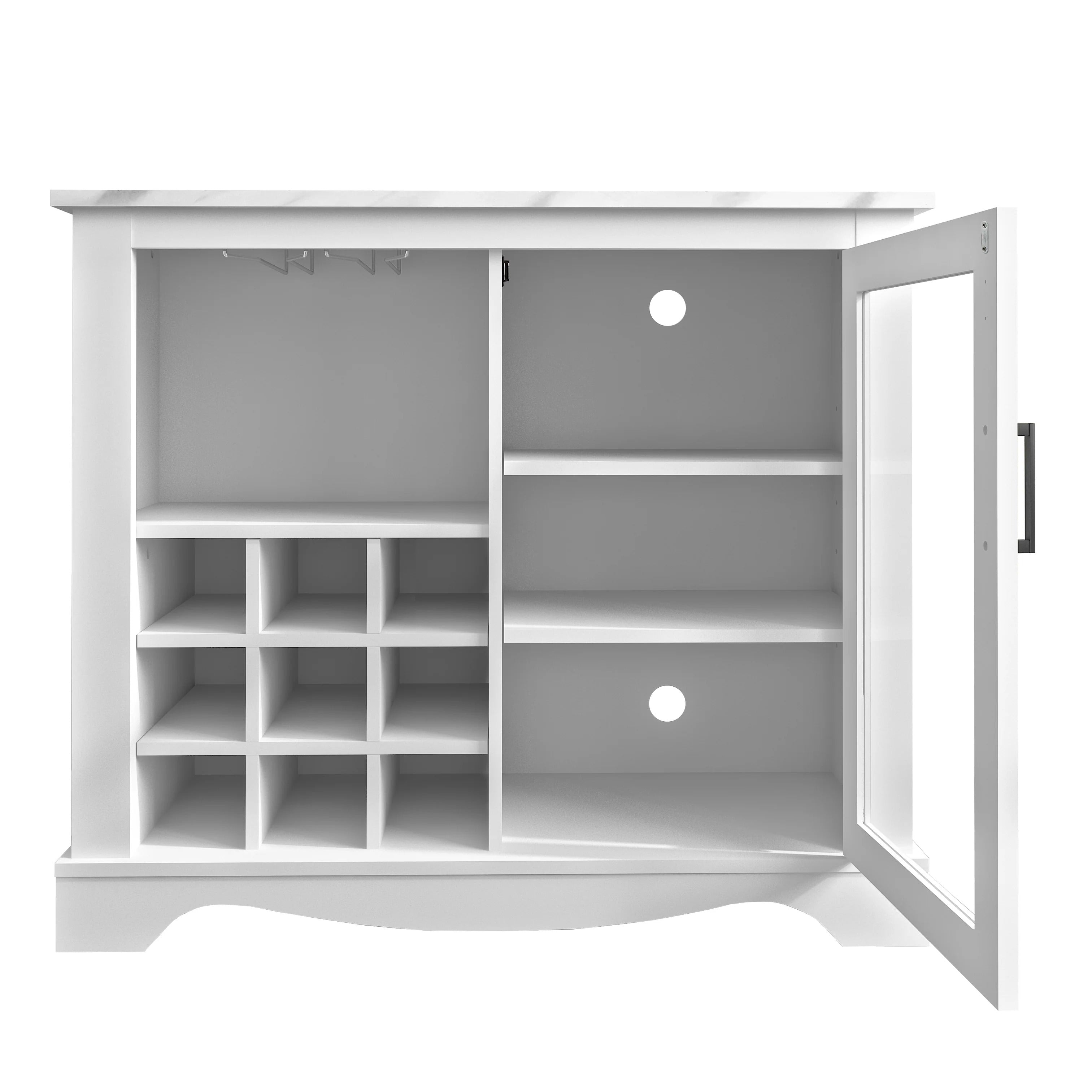 FWC21161 39" Wine Cabinet-White