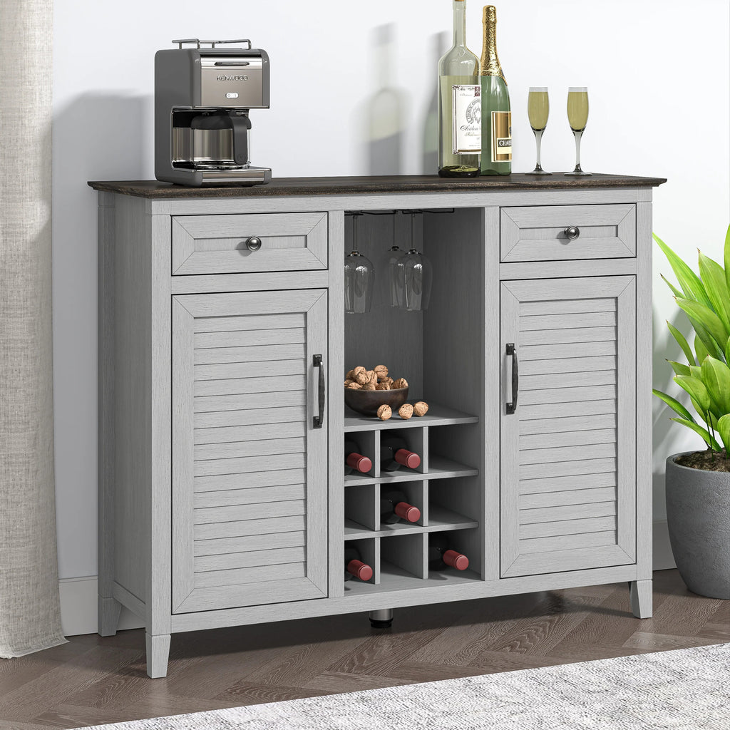 FWC23350 47.5" Wine Cabinet-Grey