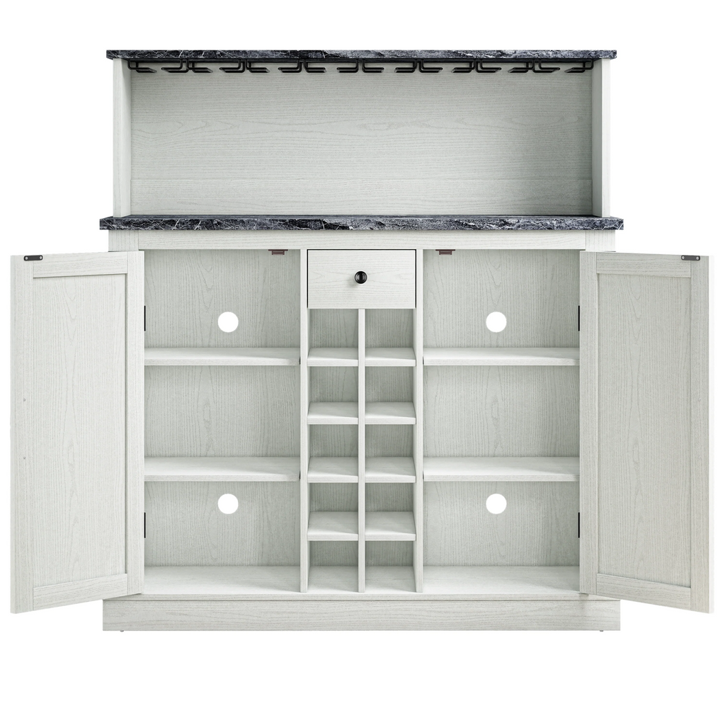 FWC21178 47" Wine Cabinet-White