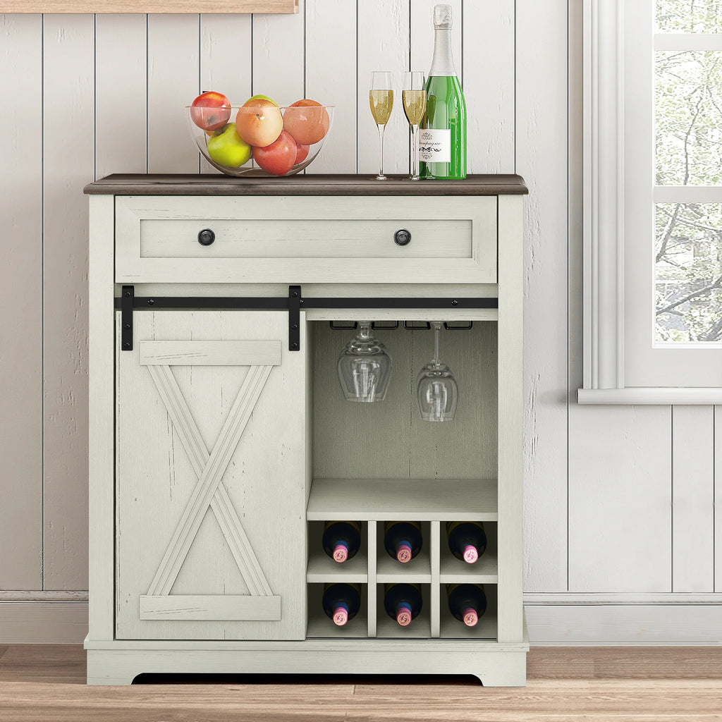 FWC23428 32" Wine Cabinet-White