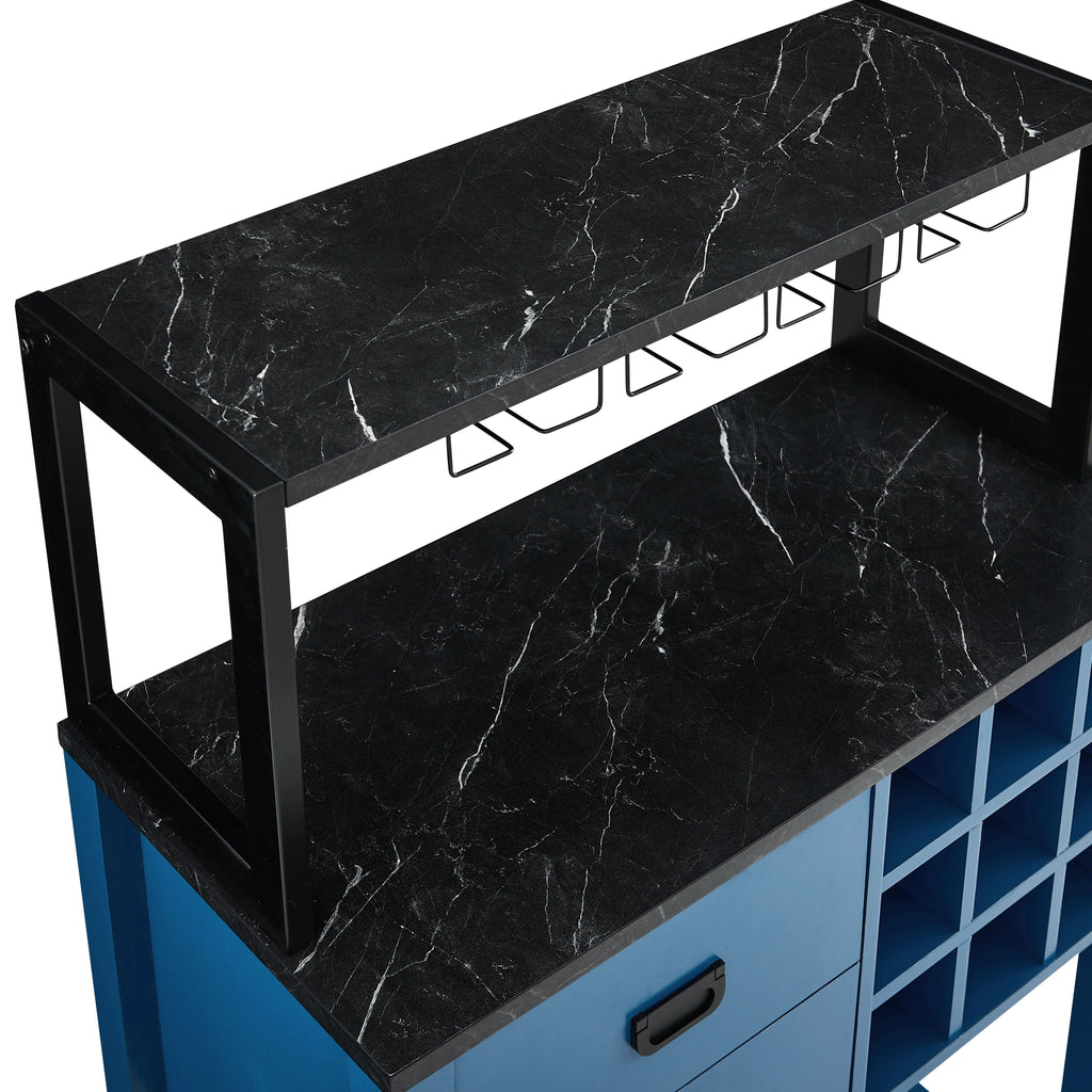 FWC21170 32" Wine Cabinet-Blue