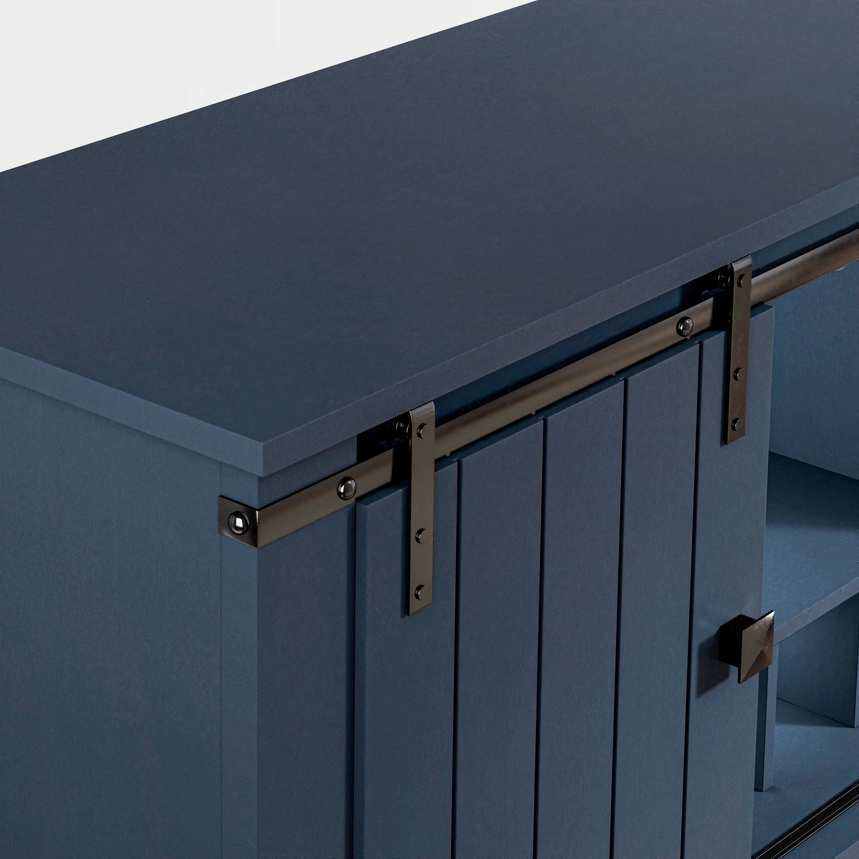 FWC20154 52" Wine Cabinet-Blue