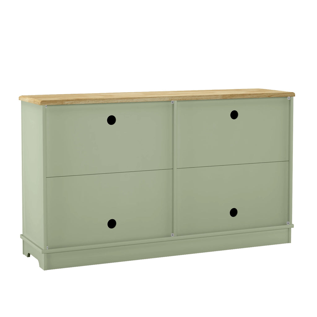FCB24145 57.5" Buffet Sideboard Cabinet-Green