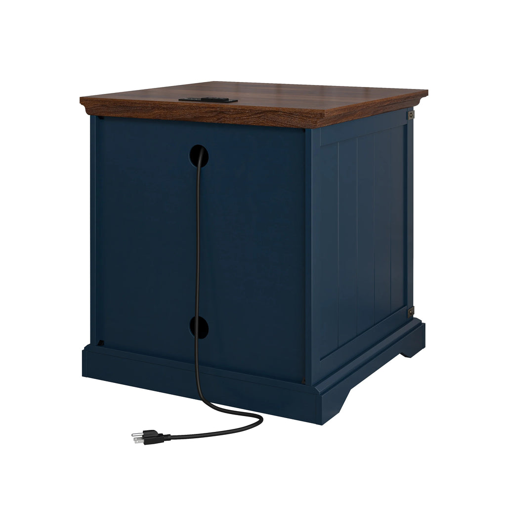 FST23902 24" Side Table-Navy