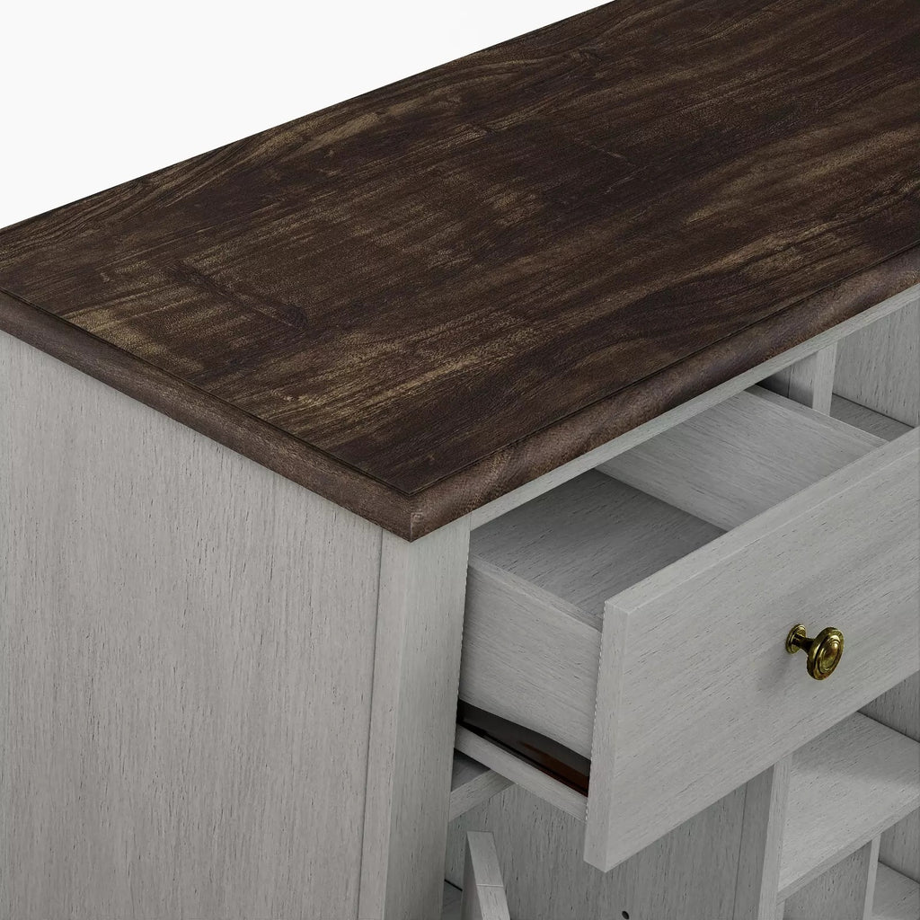 FWC20101 47" Wine Cabinet-Grey