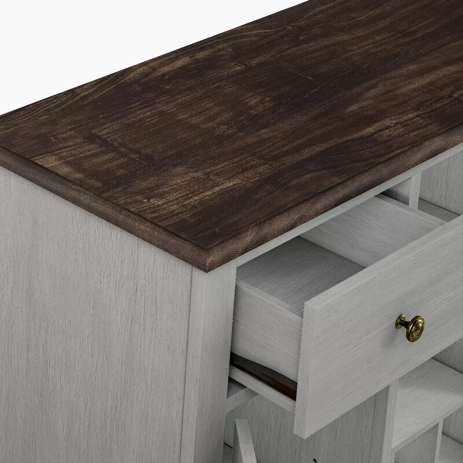 FWC20101 47" Wine Cabinet-Grey