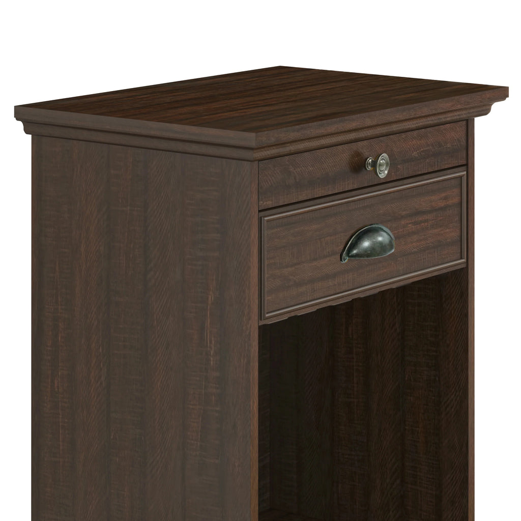 FWC23422 22" Wine Cabinet-Walnut