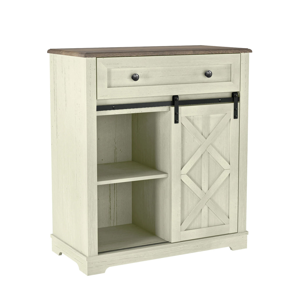 FWC23426 32" Wine Cabinet-Light Moss Green