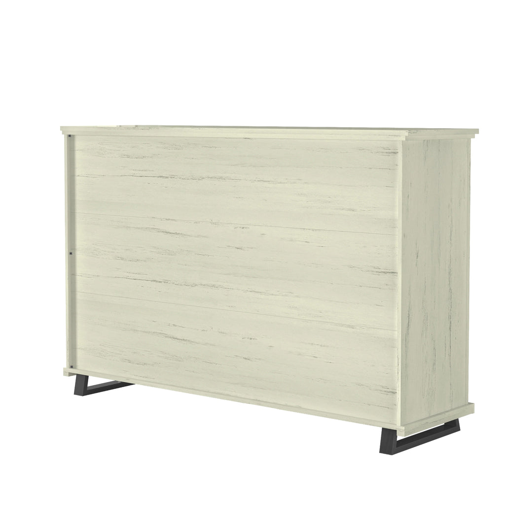 FDR22222 64" Bedroom Dresser with 9 Drawers-White