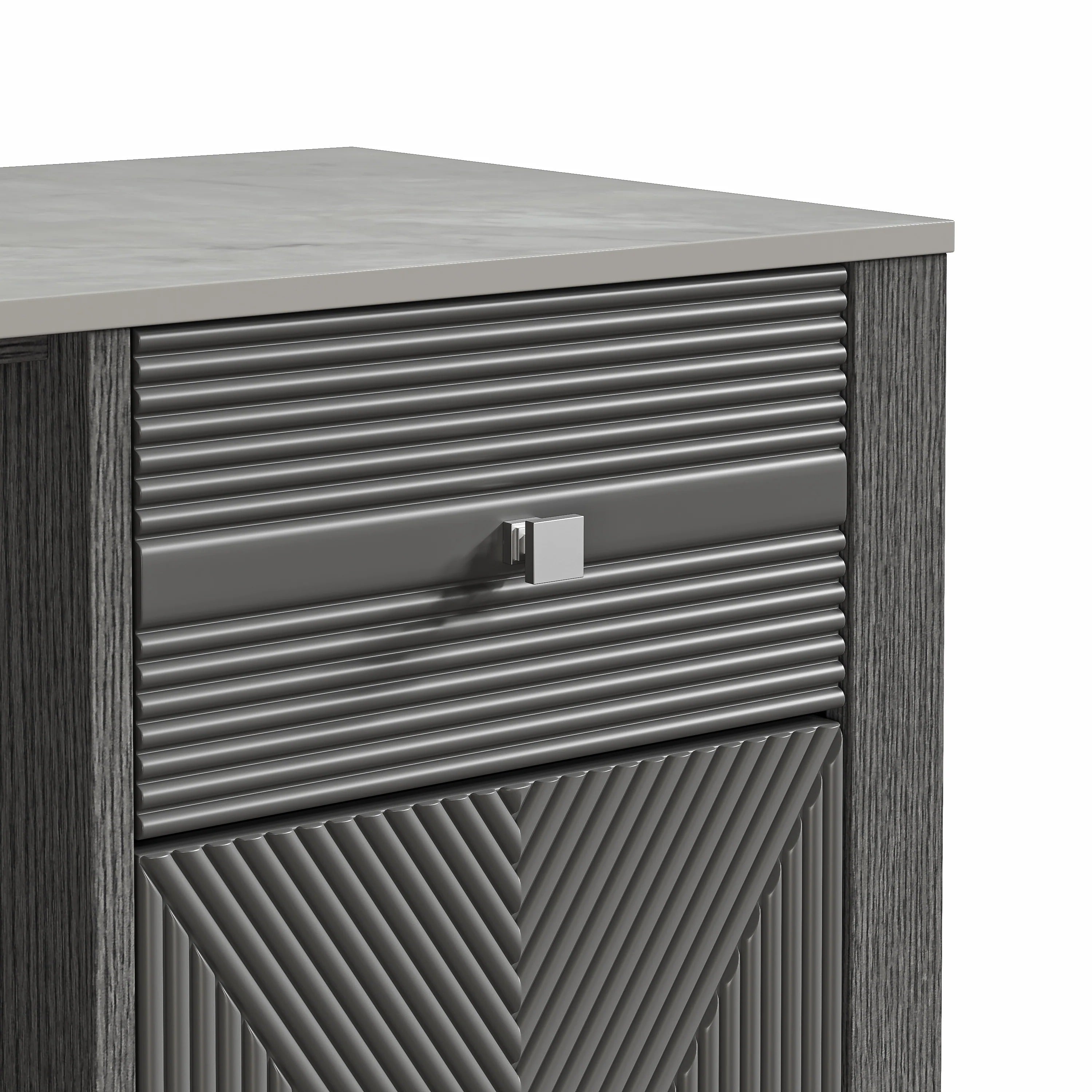 FWC23803 42" Wine Cabinet-Grey