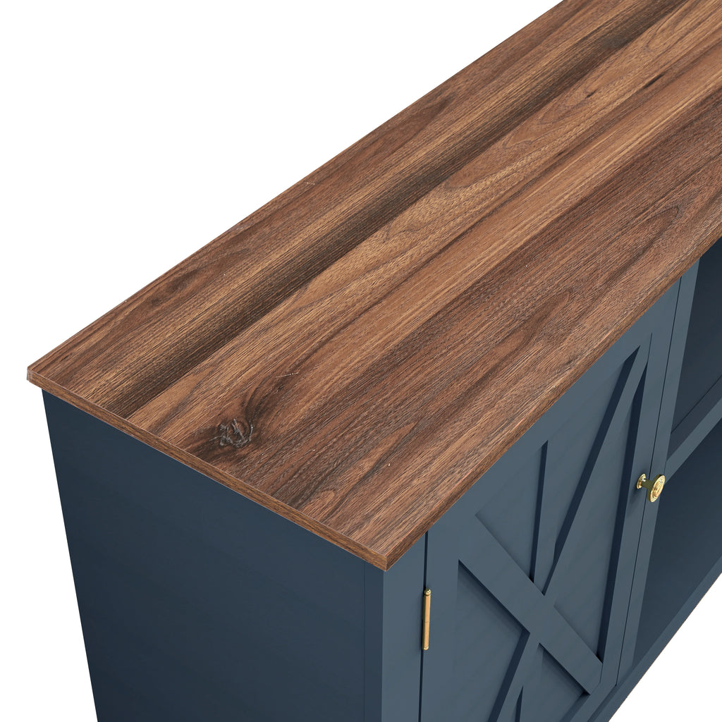 FTS22318 70" TV Stand-Navy