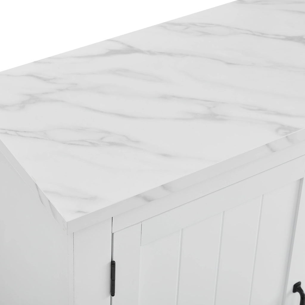 FWC21181 47" Wine Cabinet-White