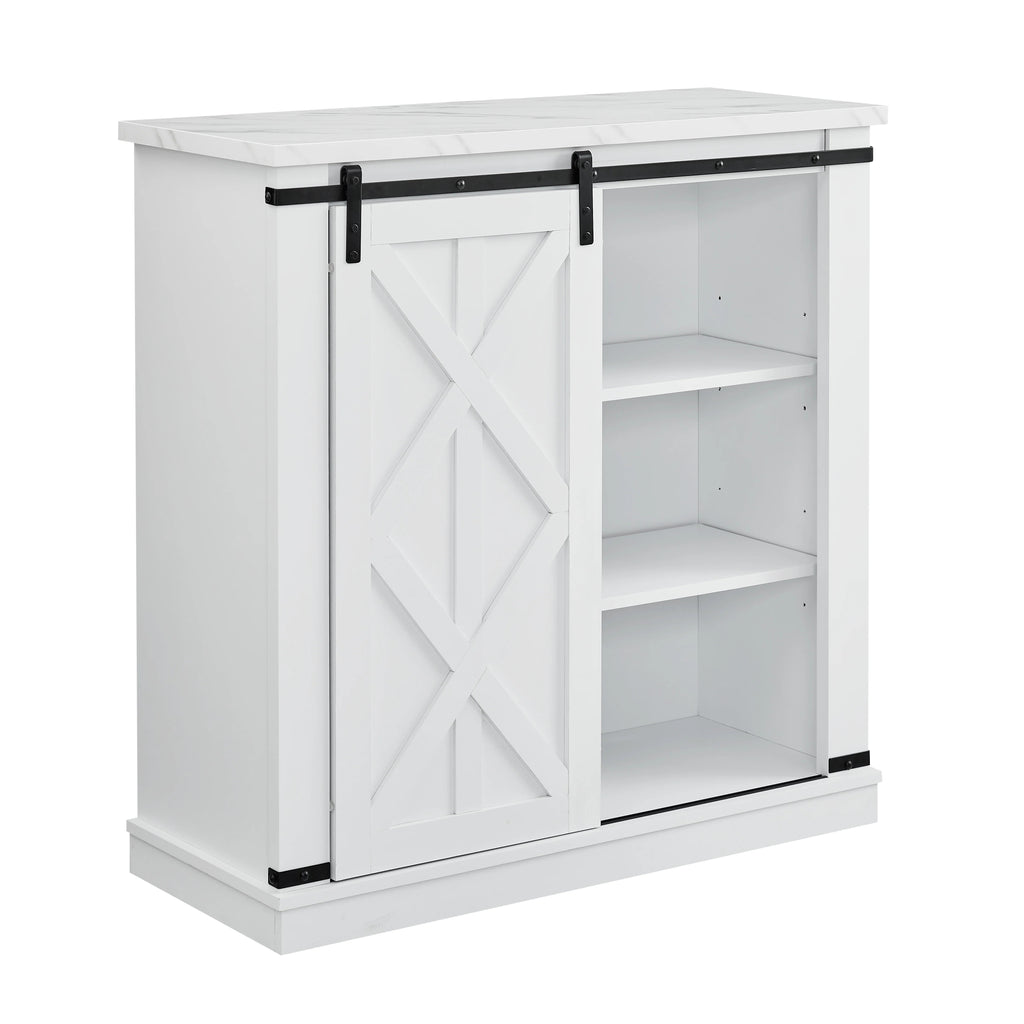 FWC21191 37" Wine Cabinet-White