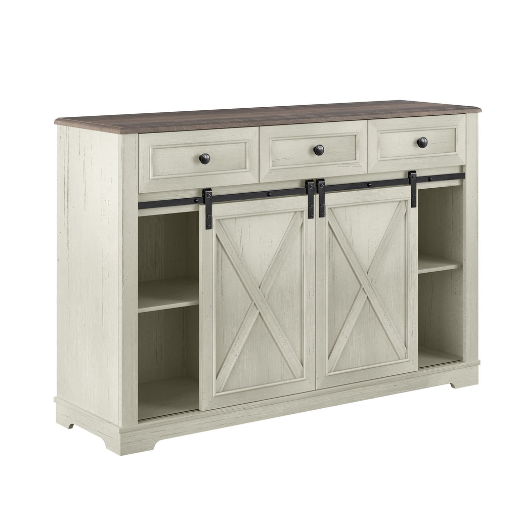 FWC23510 54" Wine Cabinet-White