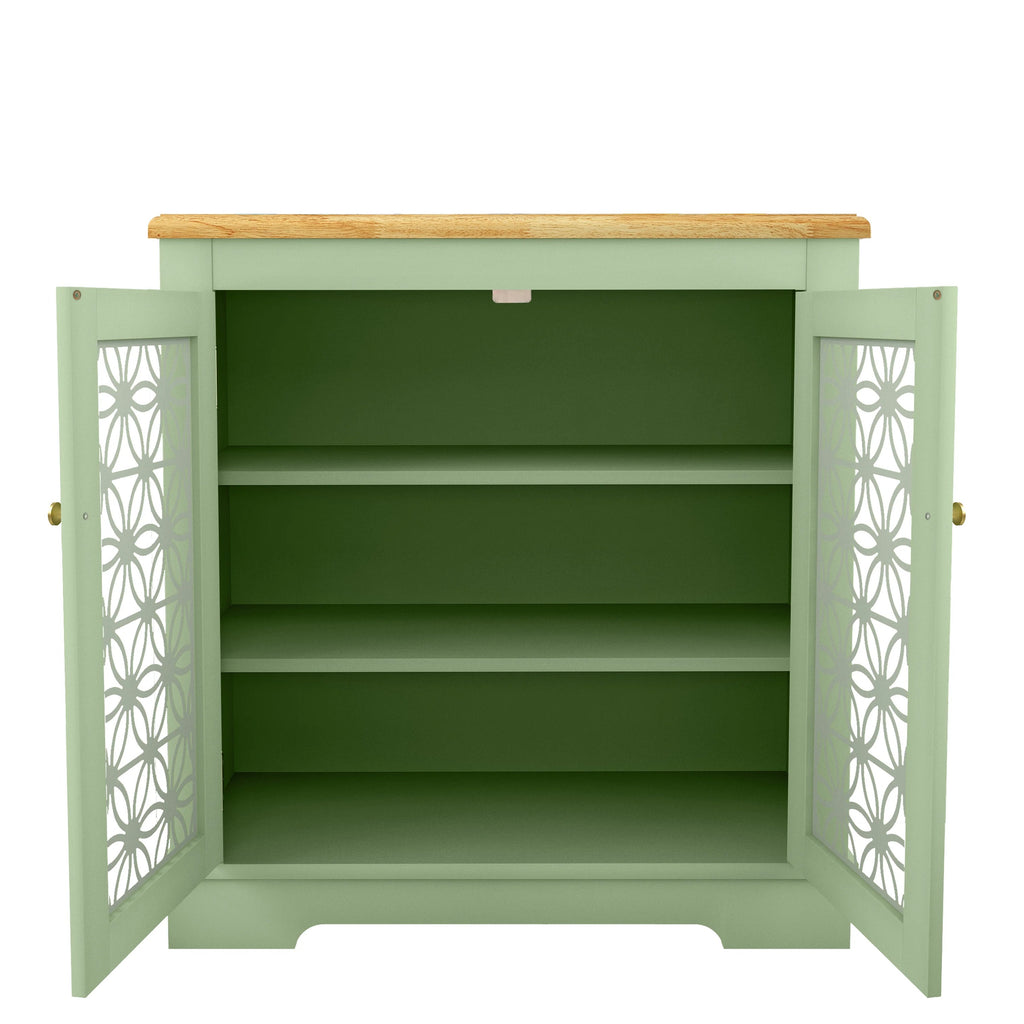 FCB22130 31" Buffet Sideboard Cabinet-Green