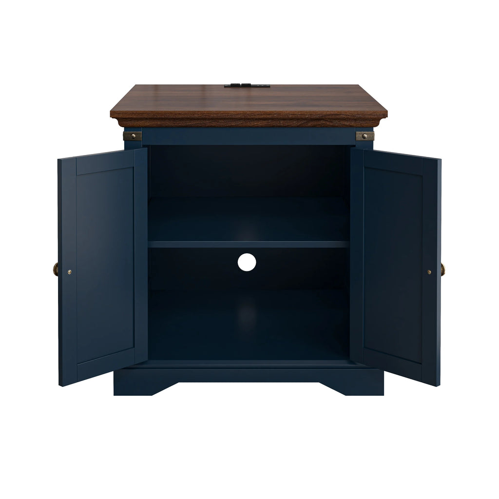 FST23902 24" Side Table-Navy