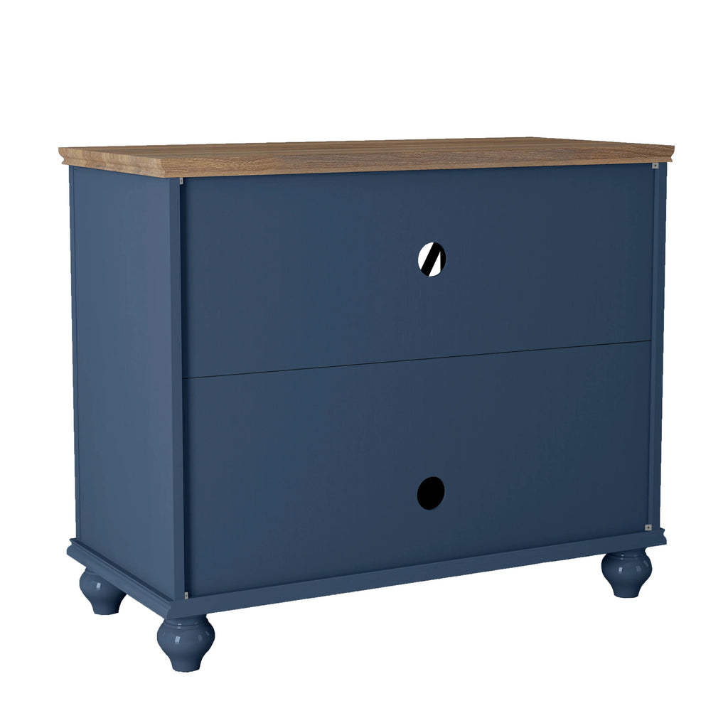 FCB22423 38" Buffet Sideboard Cabinet-Blue