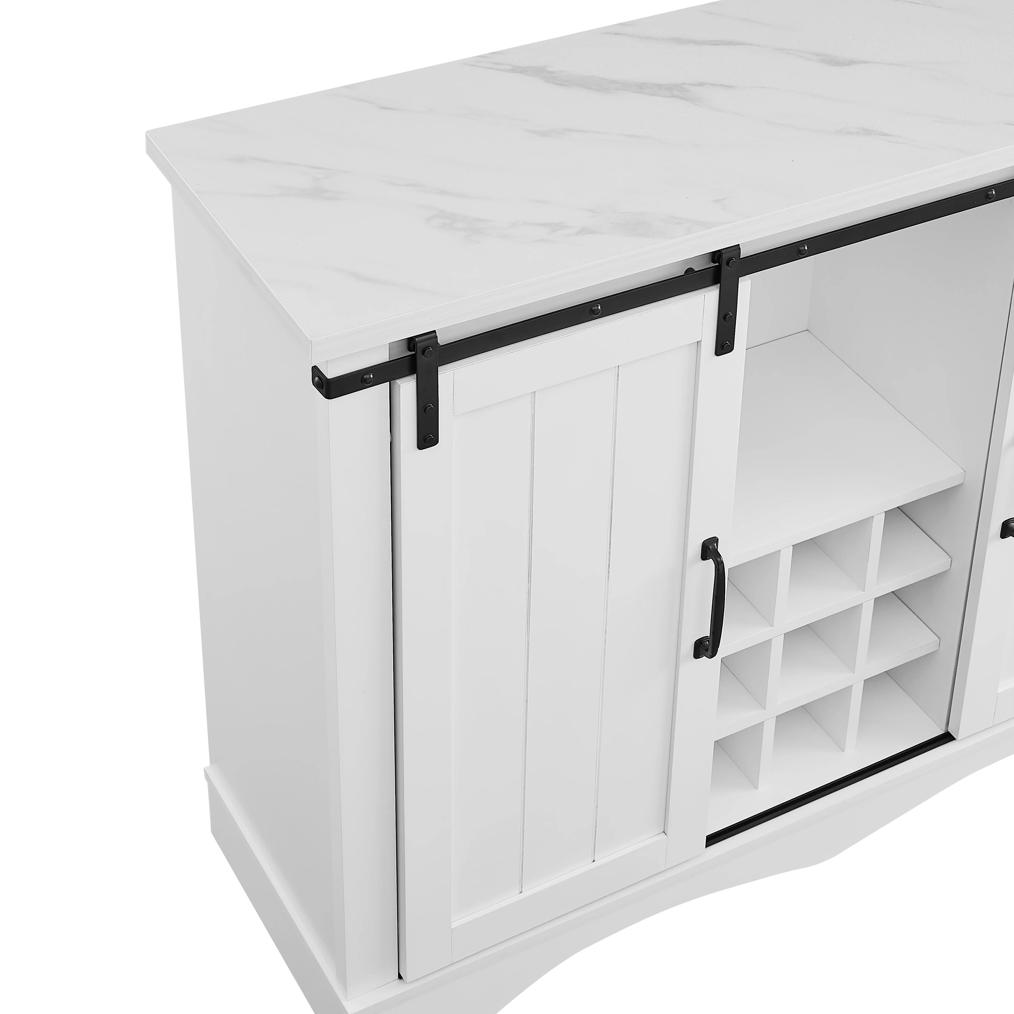 FWC21133 47" Wine Cabinet-White